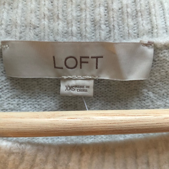 Loft White Sweater - Picture 3 of 4